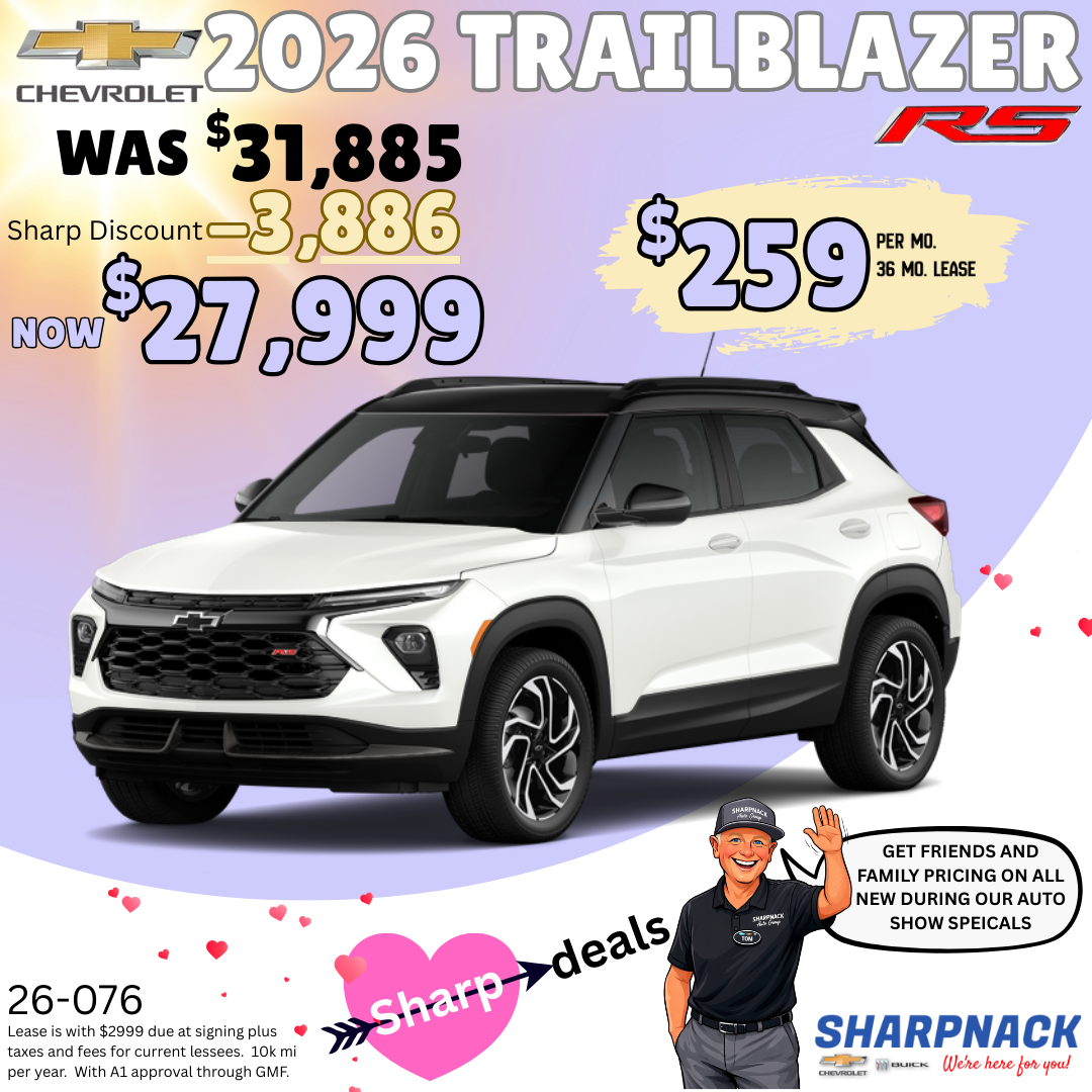 Trailblazer RS - loaded!
