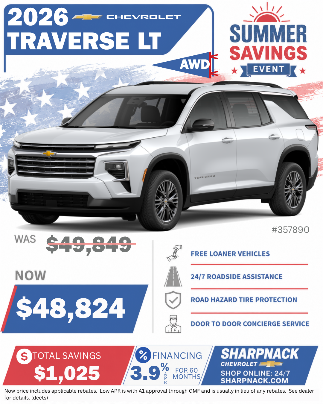New 26 Traverse