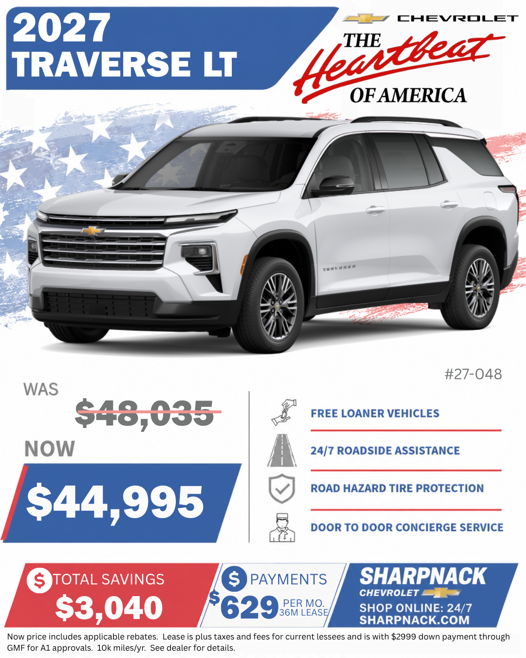 2027 Traverse LT